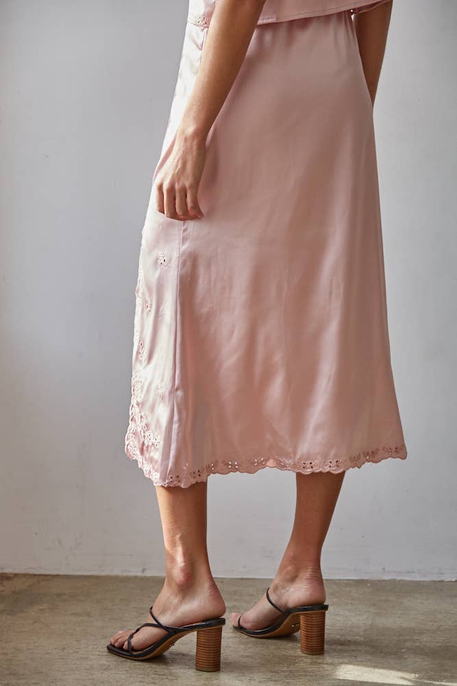 By Together Meant To Be Midi Skirt