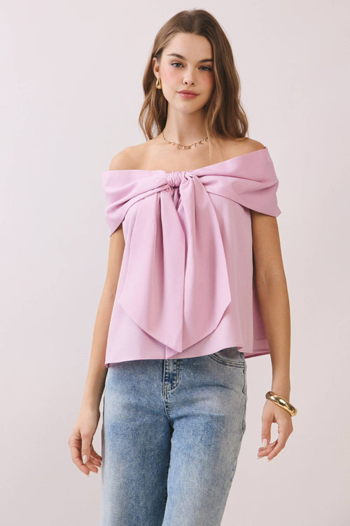 TCEC Hey Barbie Top Lilac L