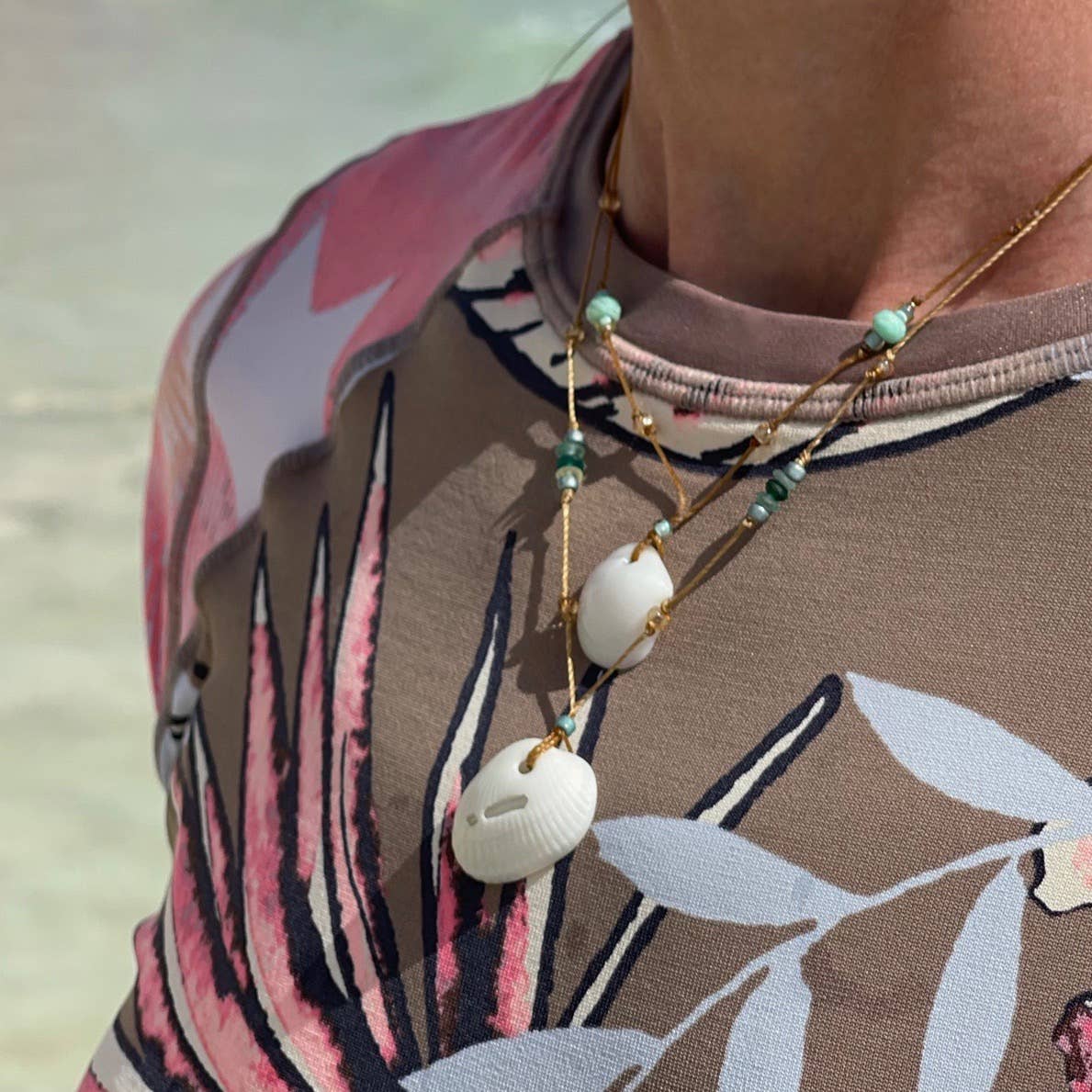 Jo Bird Jewelry Sanibel Shell Necklace