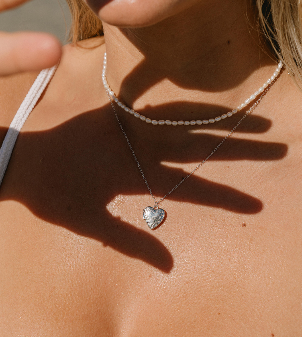 The Salty Gem PIECE OF MY HEART LOCKET