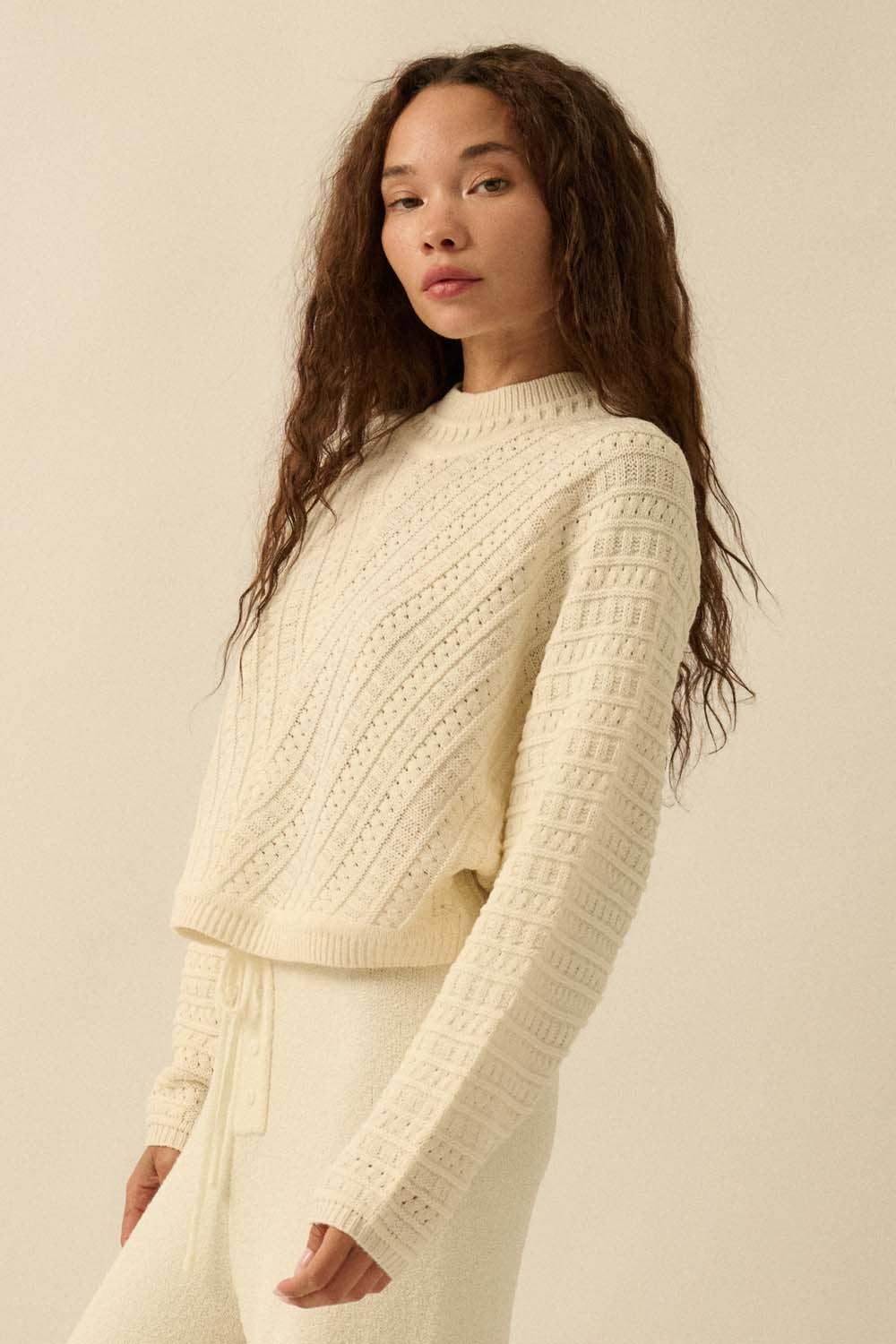 Promesa USA Vanilla bean Sweater