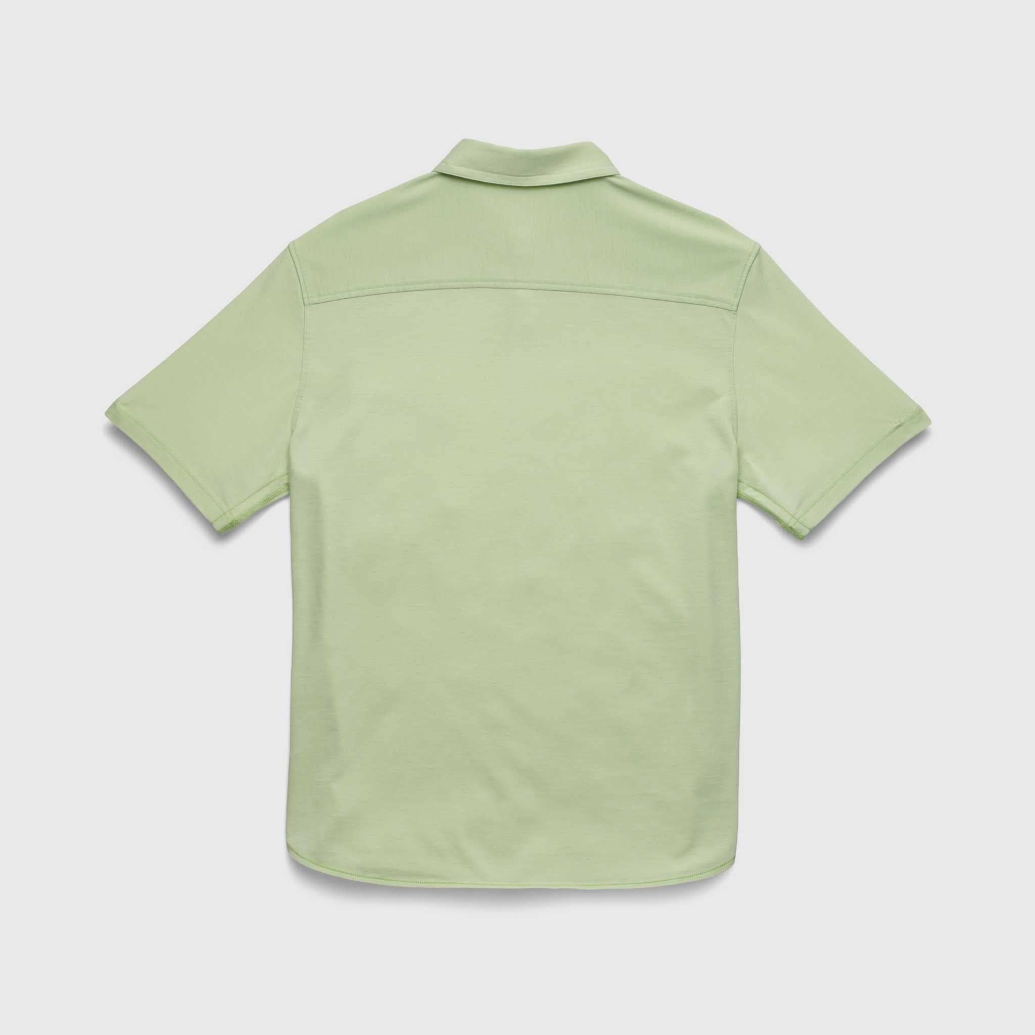 SURFSIDESUPPLY Tony Burnout Knit Shirt - Margarita Green