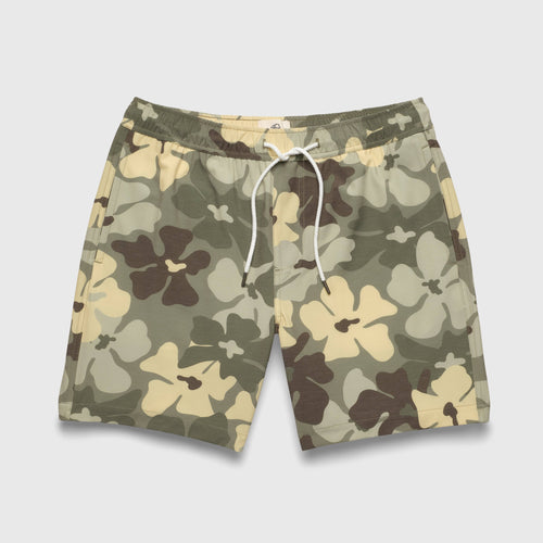 SURFSIDESUPPLY Jimmy 6.5" Flower Volley - Camo Flower