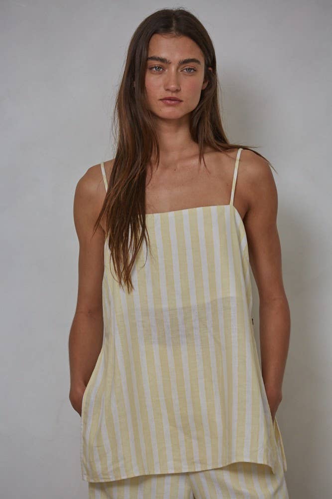 By Together Beach Day Linen Top