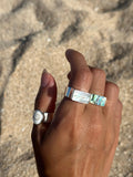 The Salty Gem Savannah Ring - Mother of Pearl