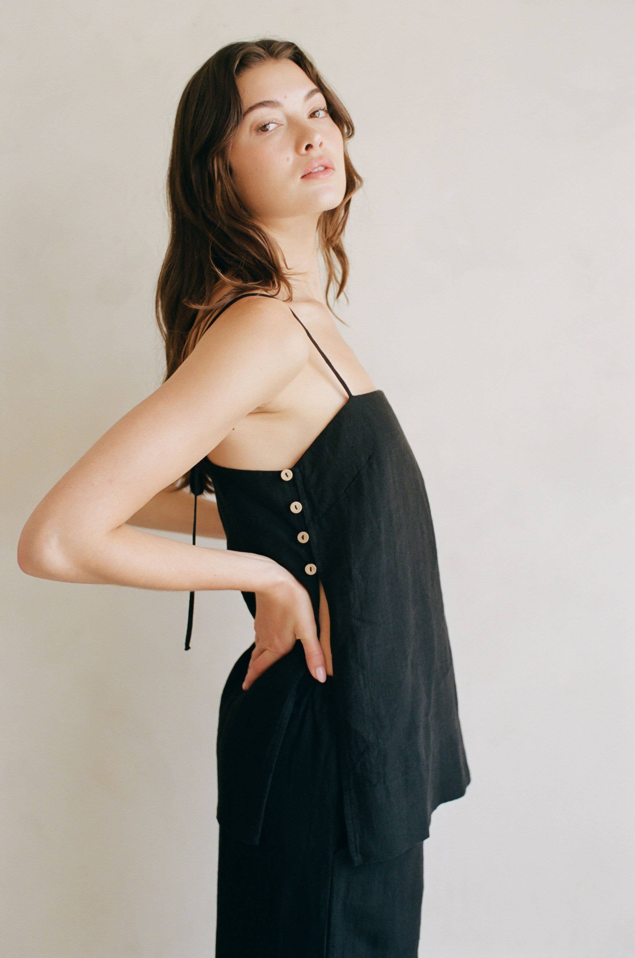 By Together Beach Night Linen Top