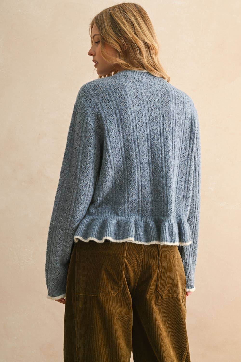 MIOU MUSE MORNING FROST SWEATER CARDIGAN