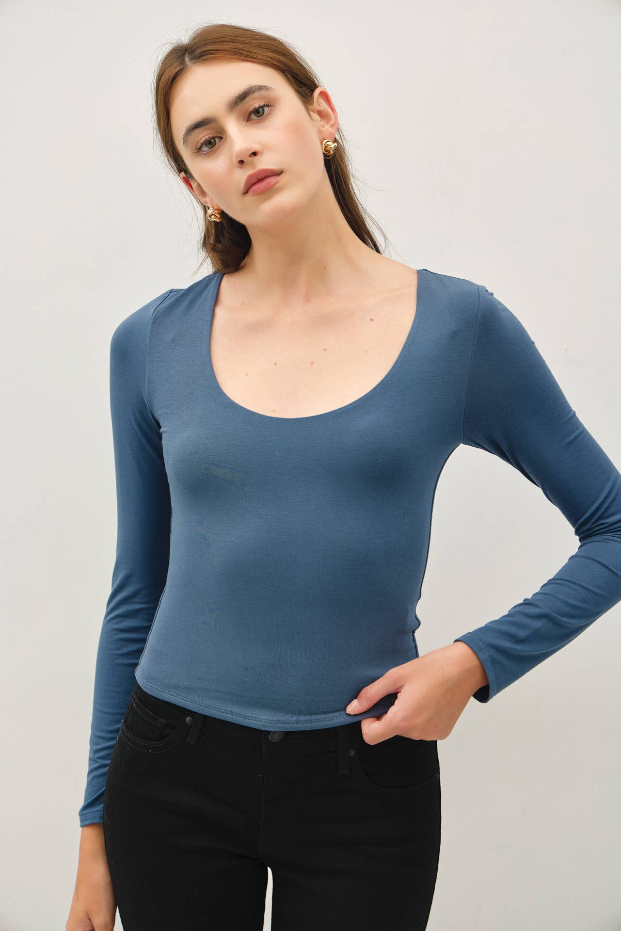 Be Cool BASIC THREADS LONG SLEEVE TOP