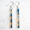 Jo Bird Jewelry Acetate Skinny Sticks - Tropical Colors Blue Lagoon