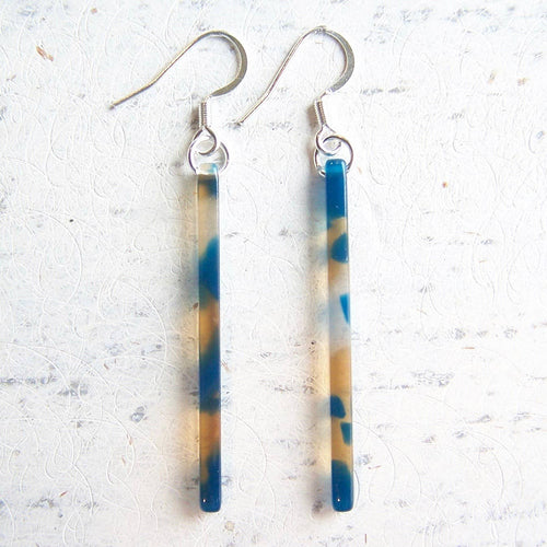 Jo Bird Jewelry Acetate Skinny Sticks - Tropical Colors Blue Lagoon