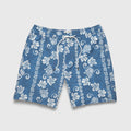 SURFSIDESUPPLY Jimmy 6.5" Hawaiian Volley - Blue Hawaiian