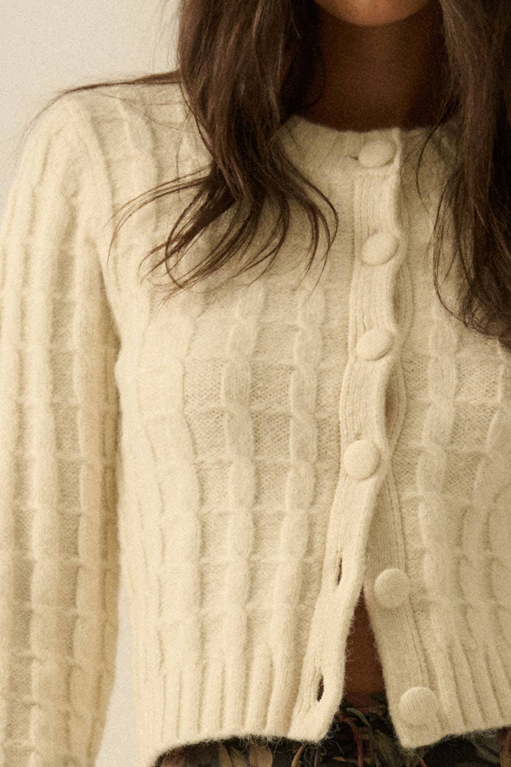 Promesa USA Angel Cake Cardigan Sweater