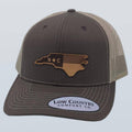 Riverbed Threads NC FLAG LEATHER PATCH HAT