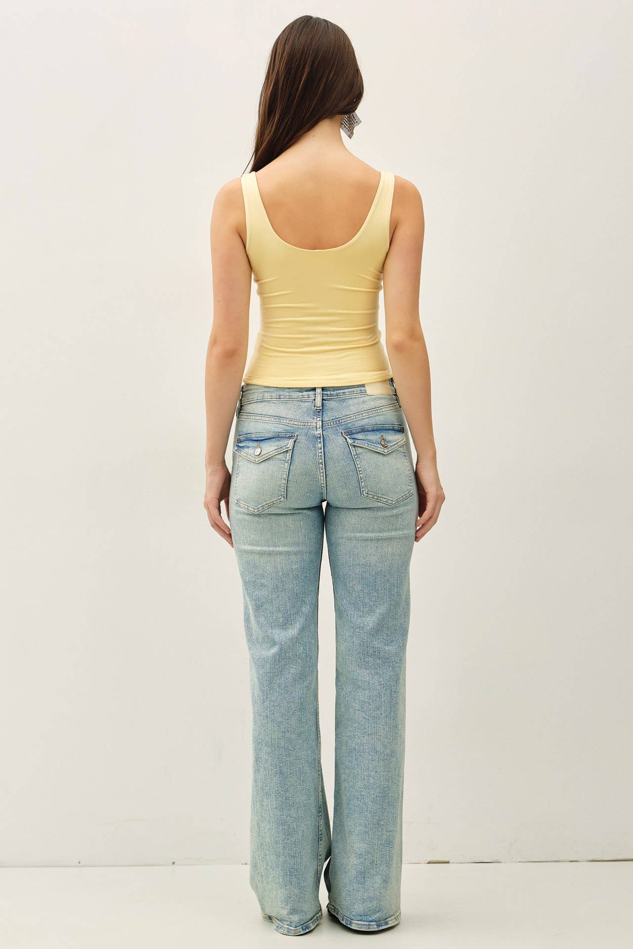 Be Cool BASIC THREADS SCOOP NECK TANK