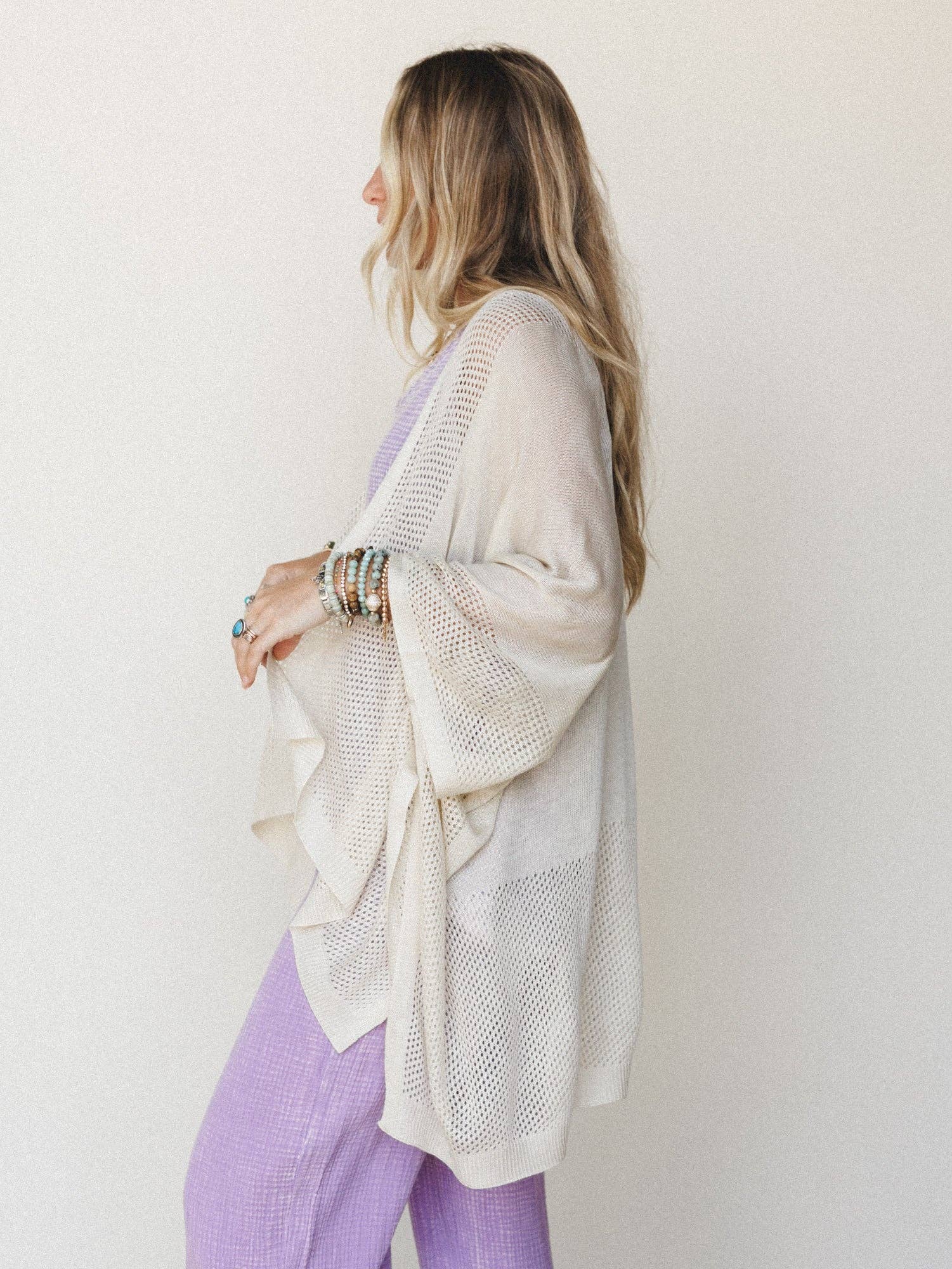 Three Bird Nest Dreamscape Kimono