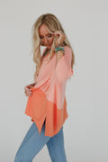 Three Bird Nest Coffee Sunsets V Neck Top