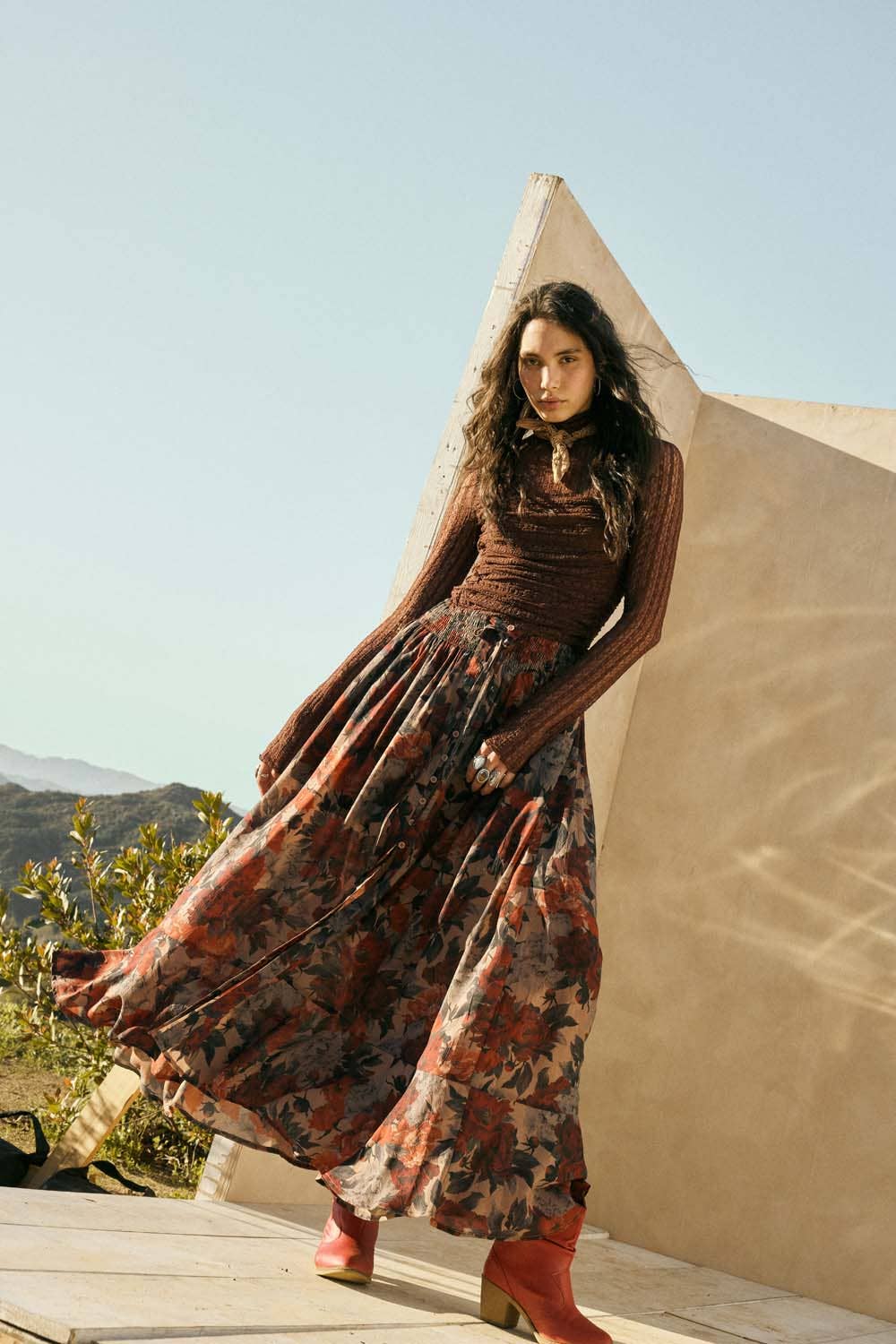 Promesa USA Scarlett Maxi Skirt