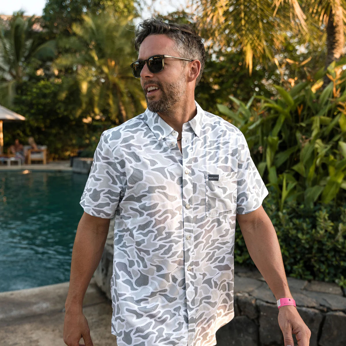 Burlebo PERFORMANCE BUTTON UP